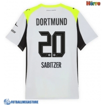 Fotballdrakt Herre Borussia Dortmund Marcel Sabitzer #20 Bortedrakt 2025-26 Kortermet